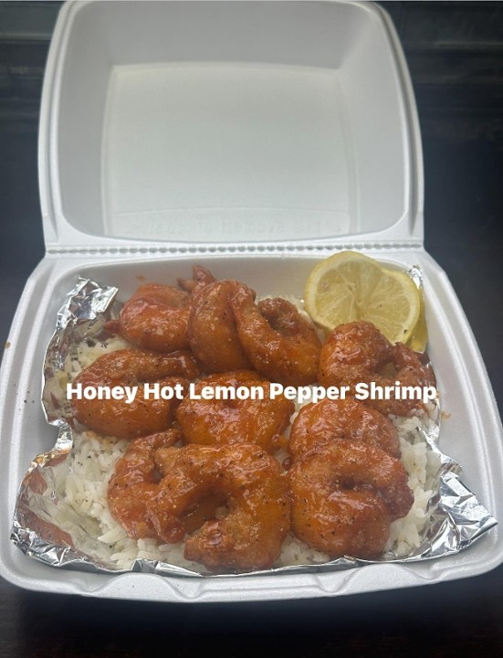 Honey Lemon Pepper Shrimp