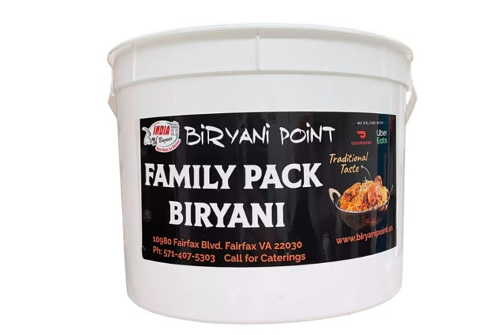 Family Pack Hyd Goat Dum Biryani