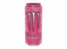 Energy Drink Monster Ultra Rosa 16oz (Zero)
