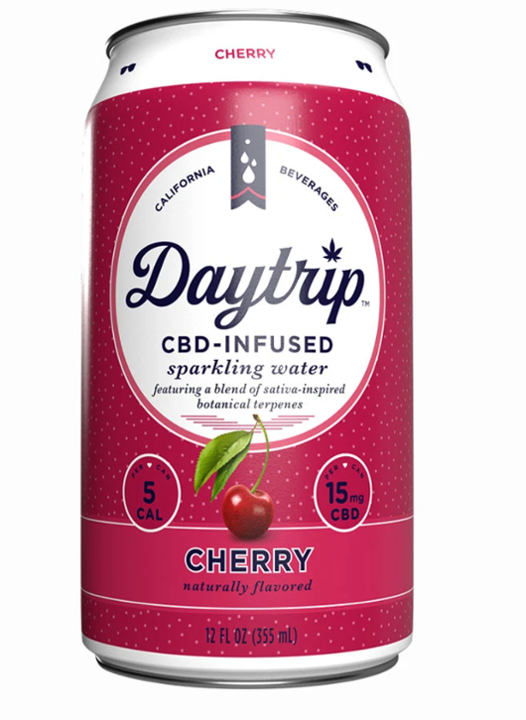 Cherry CBD Sparkling water