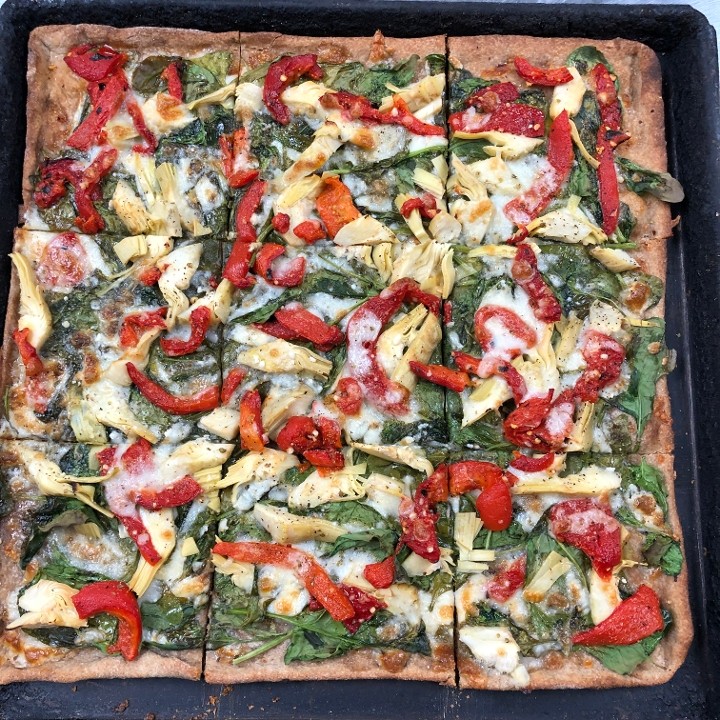 Wheat Veggie Tomato Pie