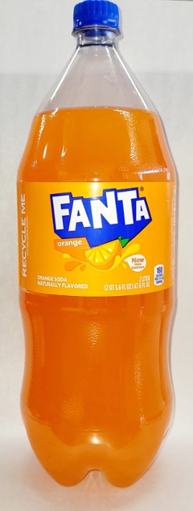 Fanta orange 2 liter