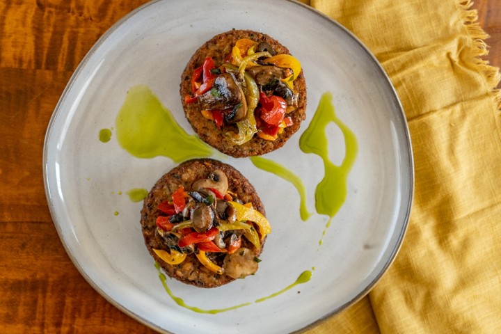 Veggie Burgers Serves 2