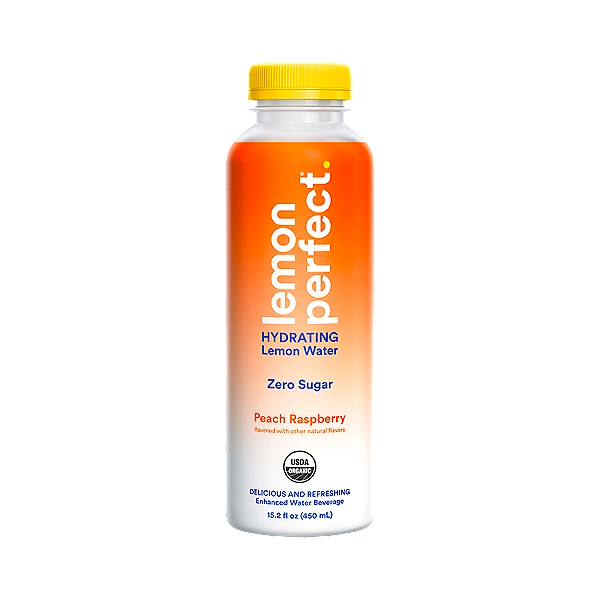 +Lemon Perfect. - Peach Raspberry - 15.2 fl oz