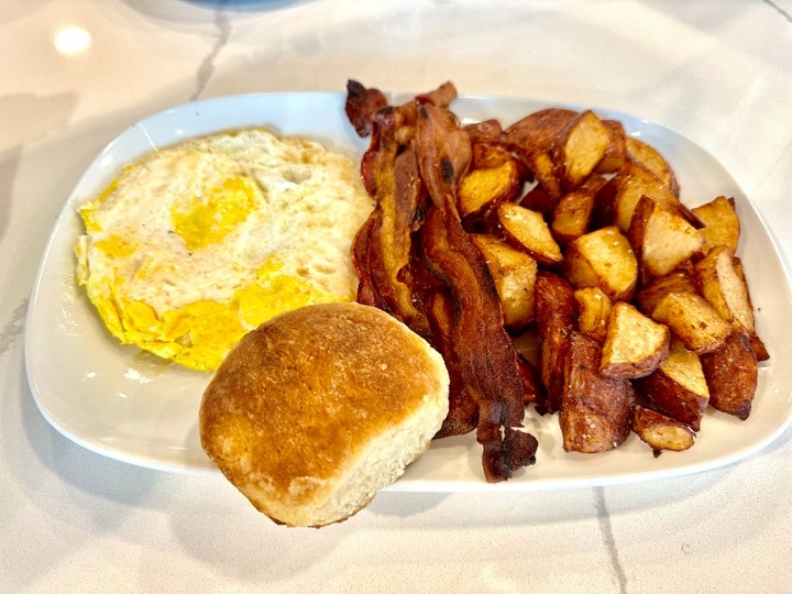 Applewood Bacon Breakfast Plate
