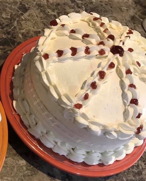 Raspberry Butter Cake