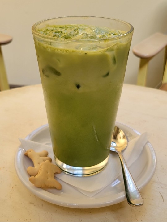 Iced Dirty Matcha