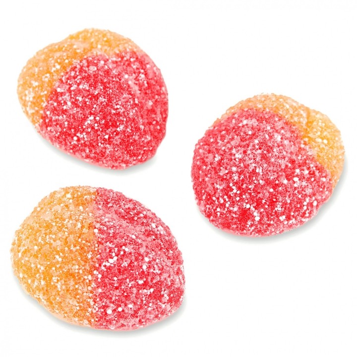 Sour Mini Peach Gummies