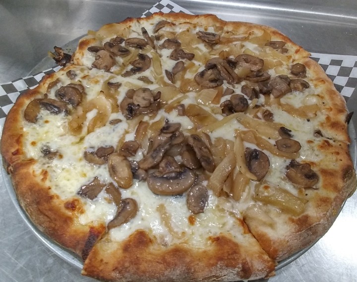 The Roosevelt: Gouda, caramelized mushroom & onion