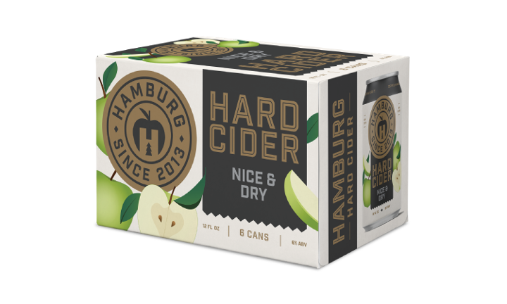 HBC Dry Hard Cider 6 Pack - 12 oz Can