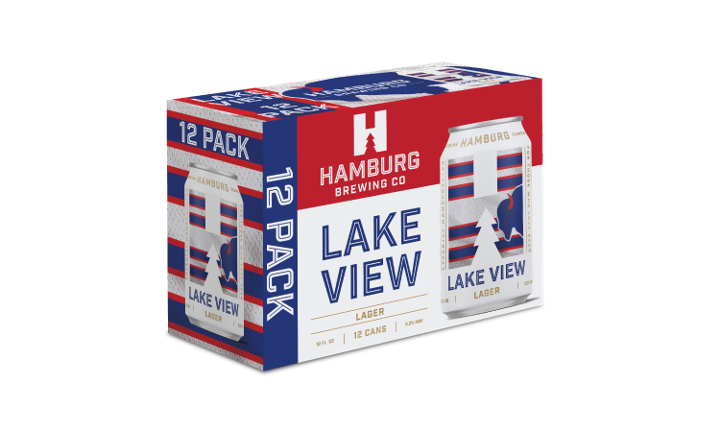Lake View Lager 12 Pack - 12oz Can