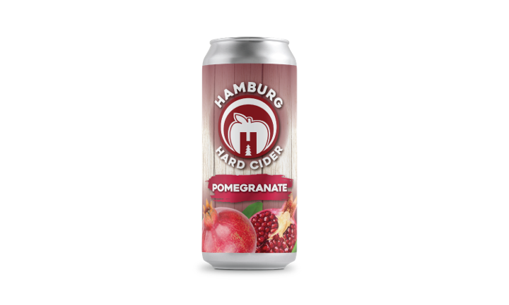 HBC Pomegranate Hard Cider 4 Pack - 16 oz Can