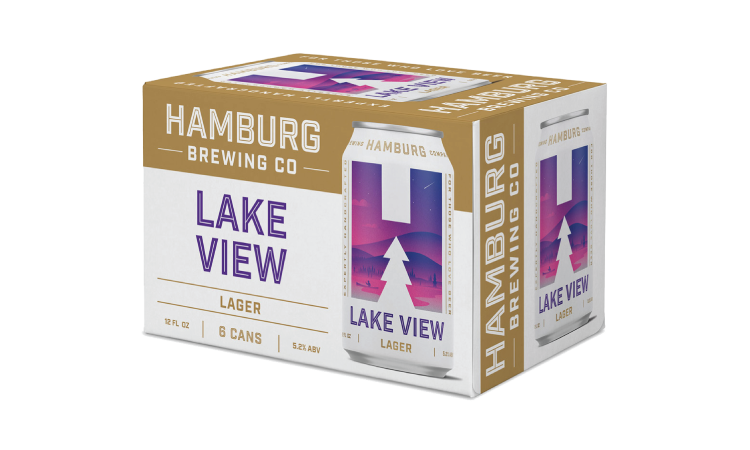 Lake View Lager 6 Pack - 12oz Can