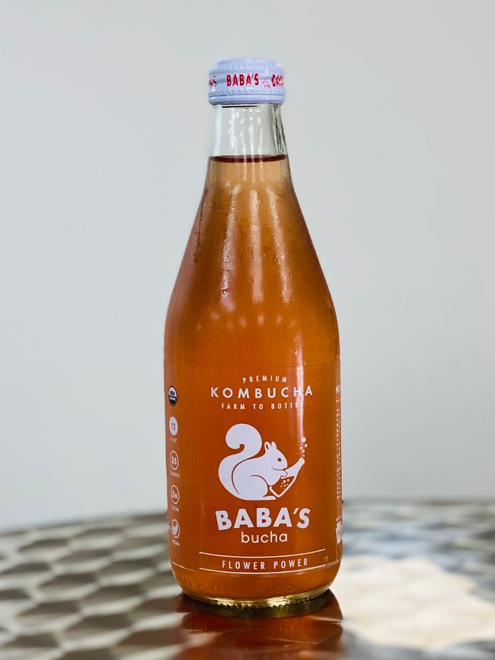 Kombucha - Baba's Brew Flower Power
