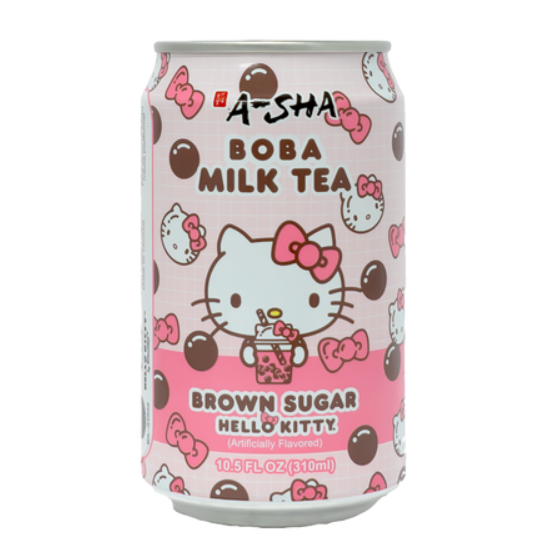 A-Sha Boba Milk Tea Brown Sugar 10.5 oz