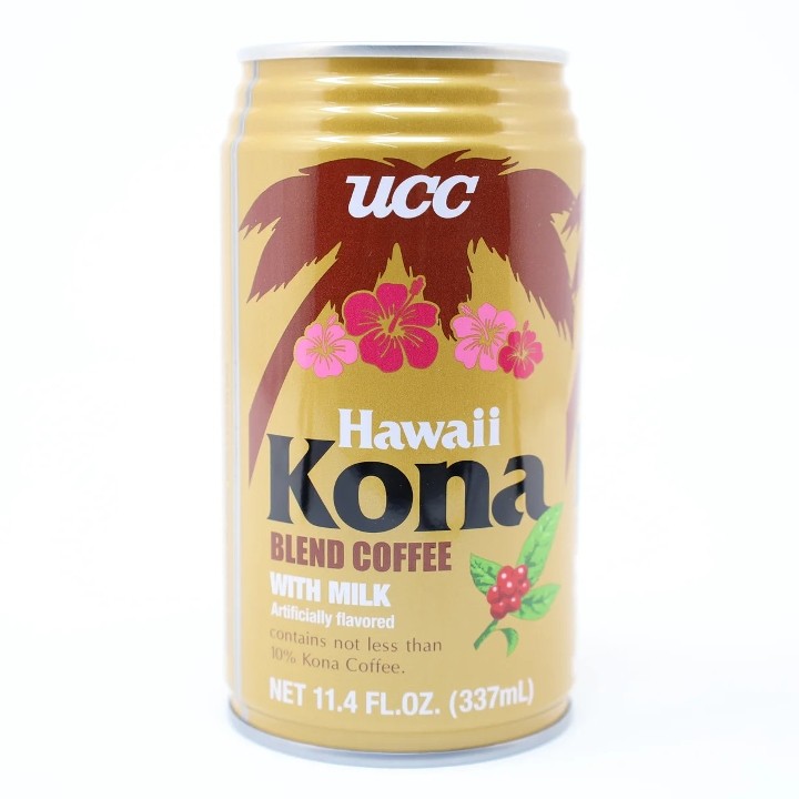 UCC Hawaii Kona Coffee With Milk 11.4 oz