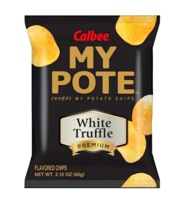 Calbee My Pote White Truffle Potato Chips 2.12 oz