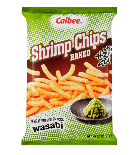 Calbee Shrimp Chips Wasabi 4 oz