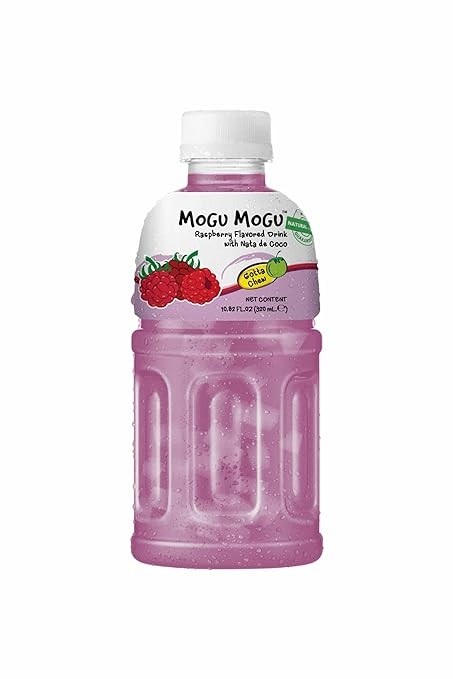 Mogu Mogu Raspberry Nata de Coco 10.8 oz