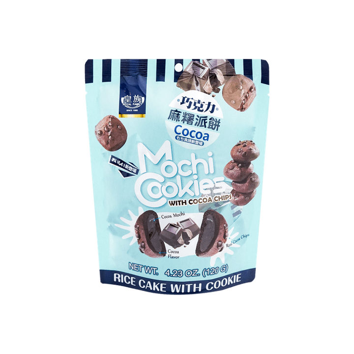 Royal Family Mochi Cookies Cocoa 4.23 oz