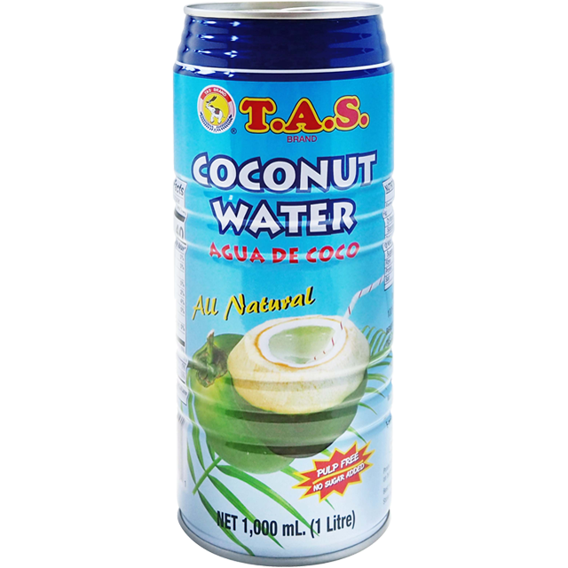 T.A.S Coconut Water 33.8  oz