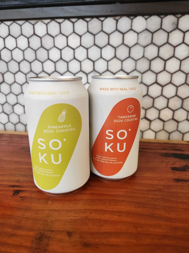 SOKU - Soju Cocktail - 6% ABV