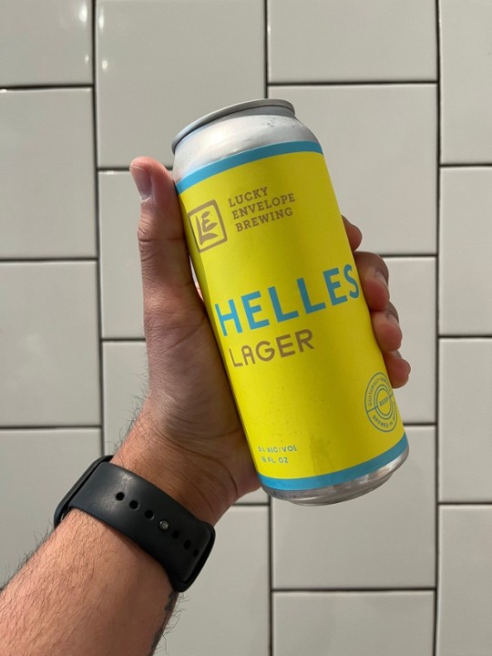 Helles Lager (Lucky Envelope) - 5% ABV