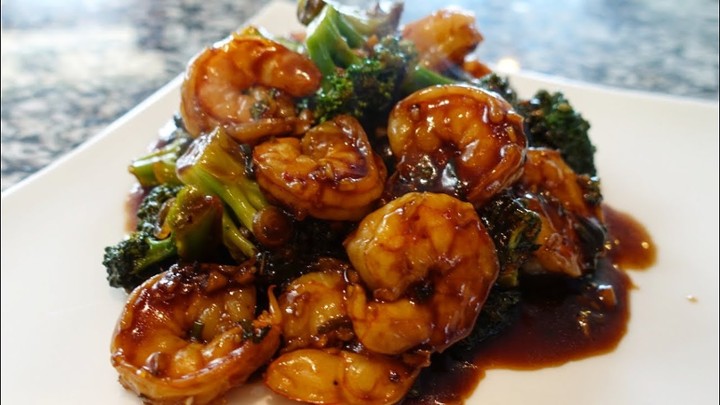 Jumbo Shrimp w/Broccoli