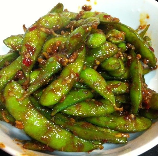 Garlic Spicy Edamame