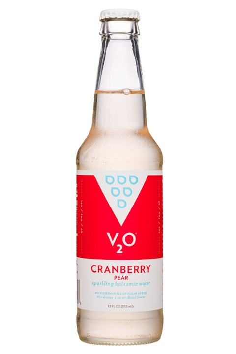 (SALE)V2O CRANBERRY PEAR SNG BTL