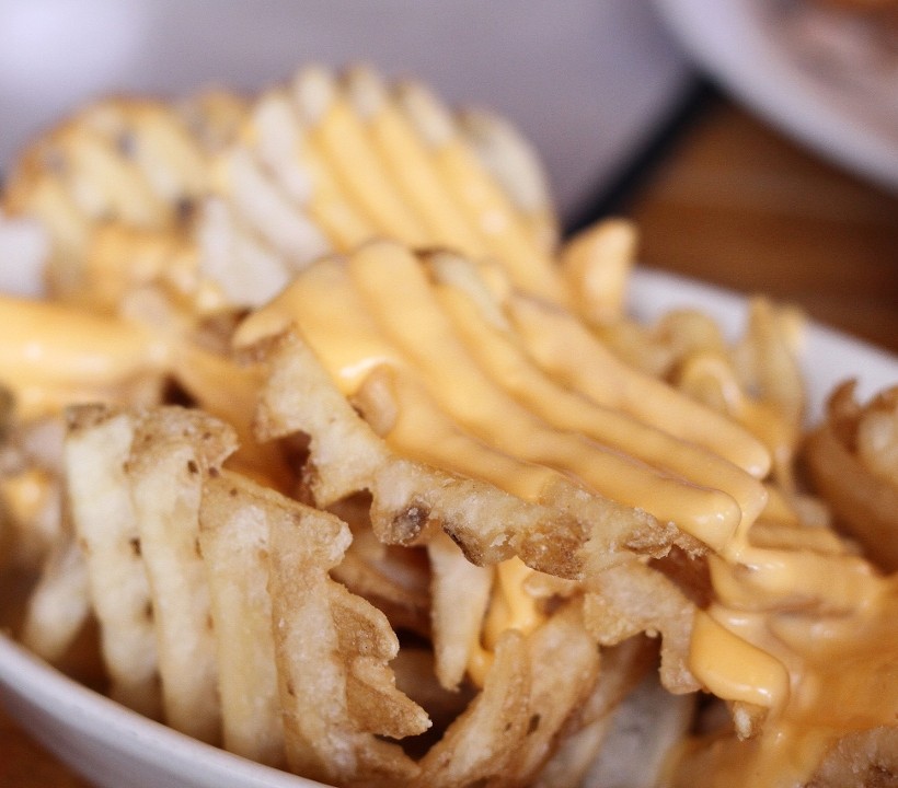 Waffle Cheese Fries
