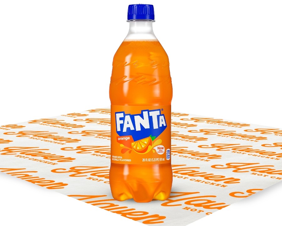 Fanta Orange - 20oz bottle