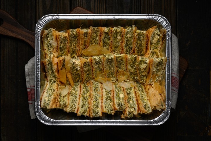 Spanakopita (Spinach pies)