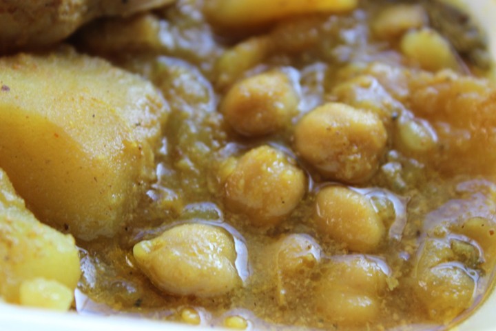 Curry Potatoes and Chana