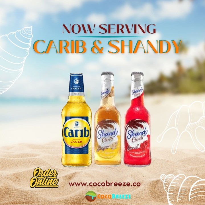 Carib Beer or Shandy