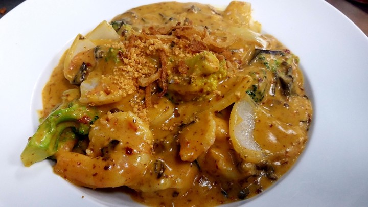 Curry Shrimp & Broccoli