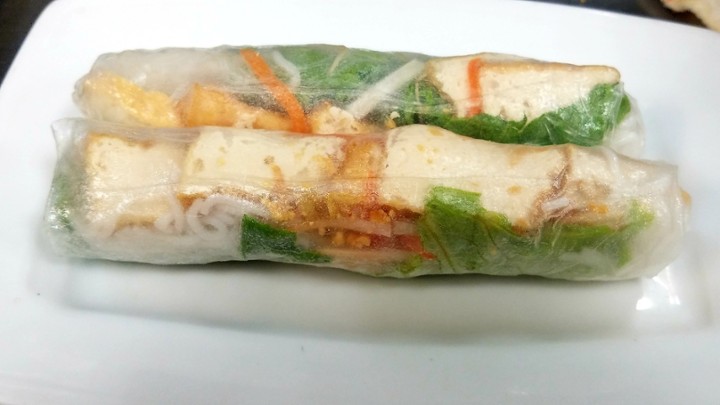 4.  Spring rolls - Tofu