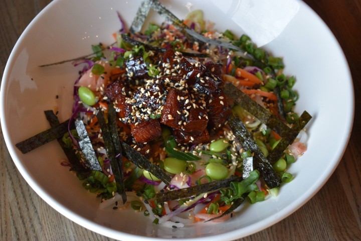 Ponzu Pork Belly Poké Bowl