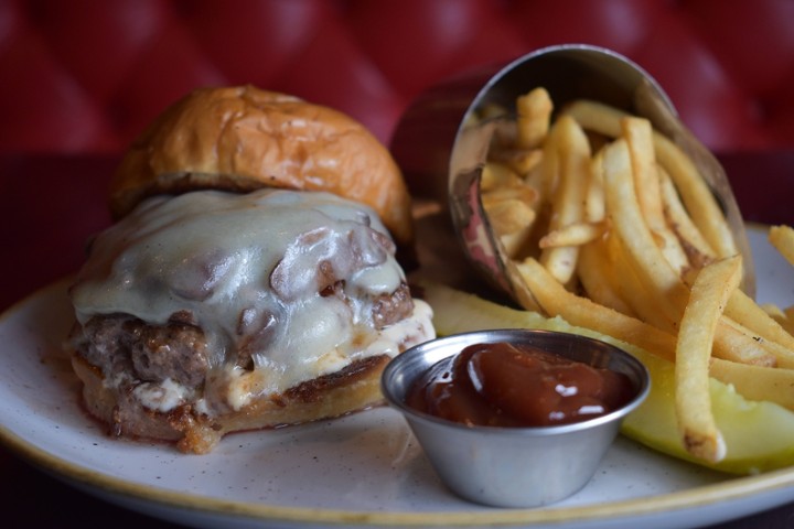 Mushroom & Swiss Burger