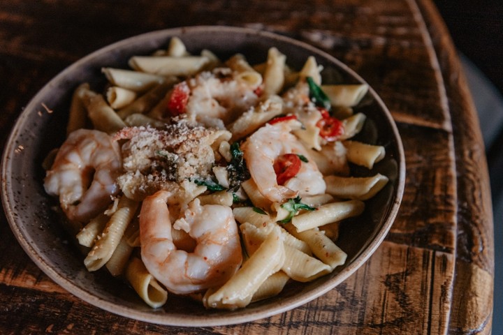 Shrimp Garganelli