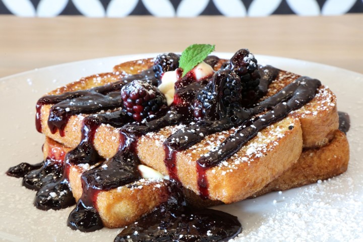 Blackberry Brie French Toast