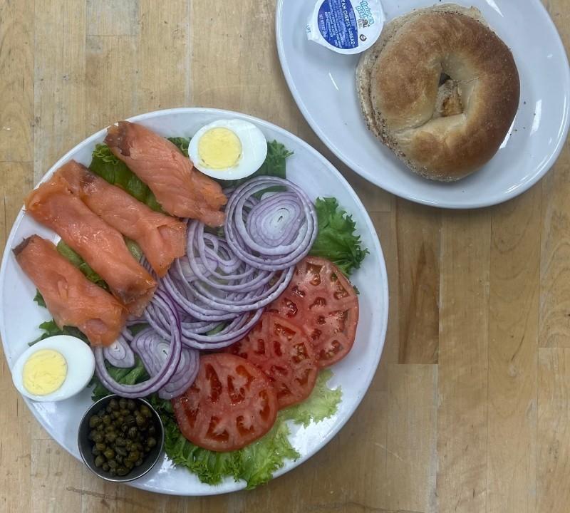 Smoked Salmon Plate