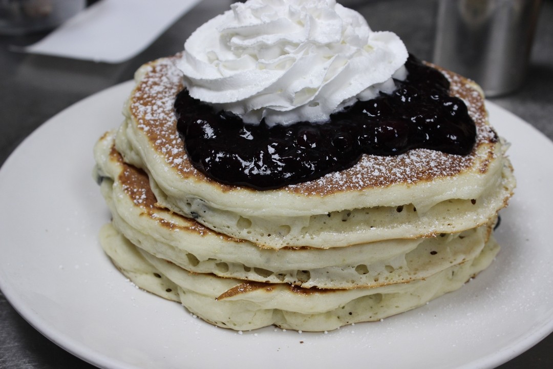Lemon Blue Pancakes