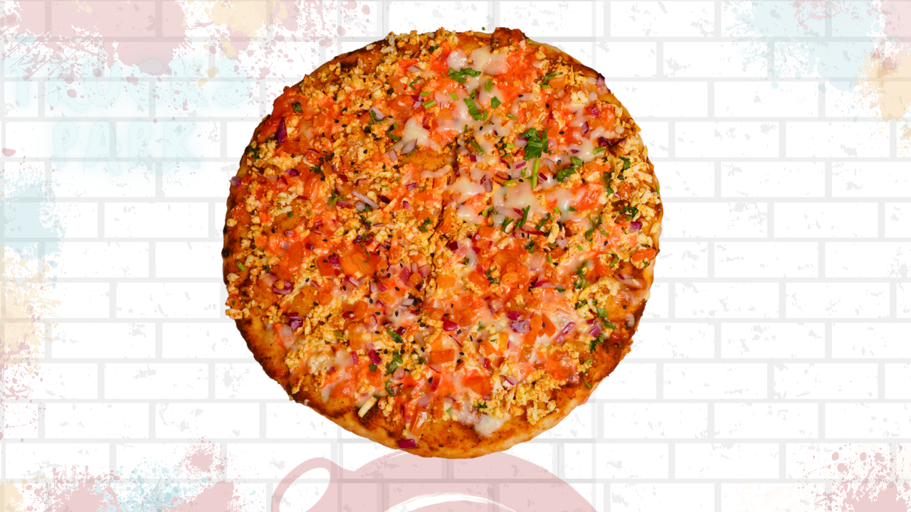 Paneer Bhurji Pizza
