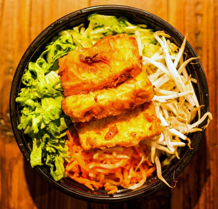 Sweet and Spicy Tofu Noodle Salad