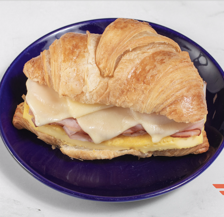 Ham, Egg & Cheese Croissant