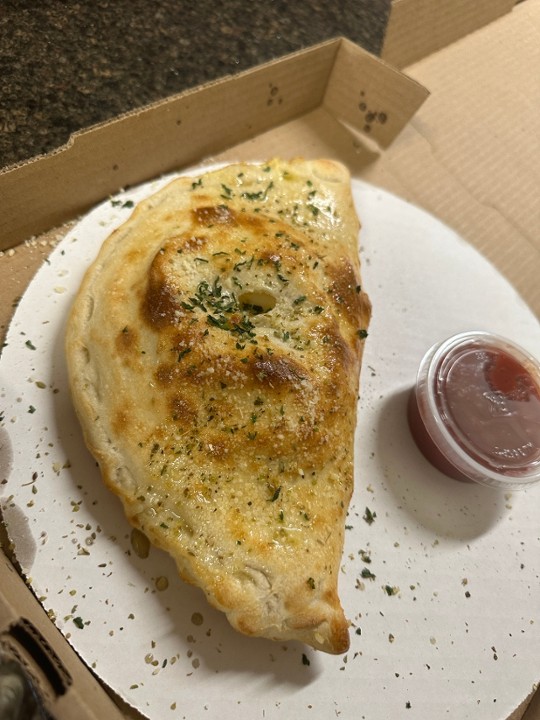 Cheese Calzone (or add toppings)