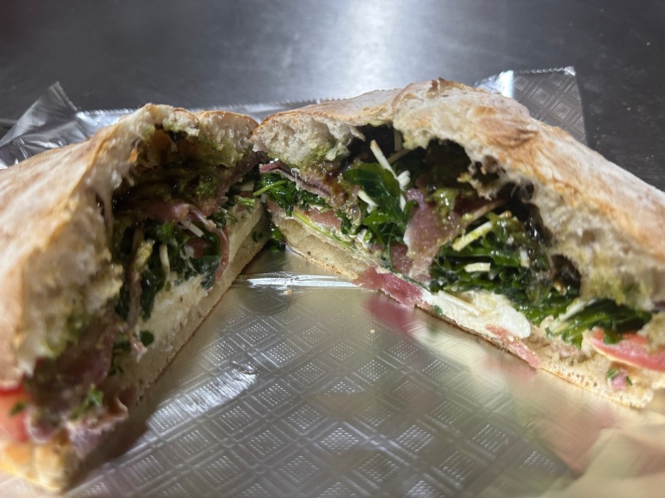Burrata Caprese Sandwich