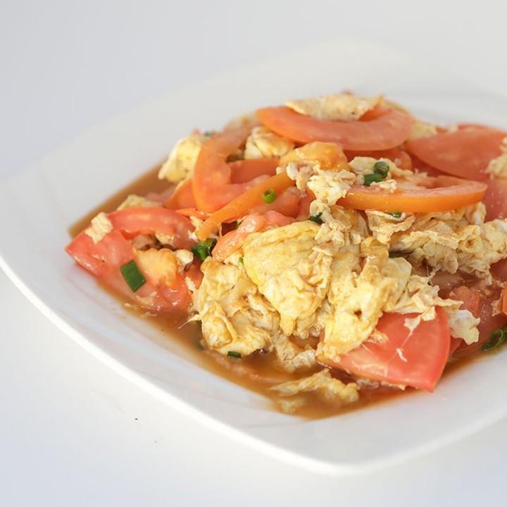 V9 Scrambled Eggs with Tomatoes 西红柿炒鸡蛋