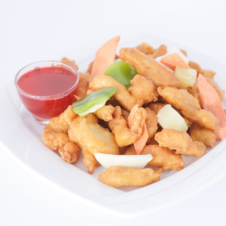 C4 Sweet and Sour Chicken 甜酸鸡